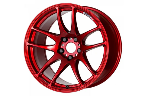 Work Emotion CR Kiwami Candy Apple Red 18x9.5 +38 5x114.3 | WCK189538YCAR