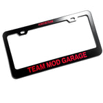 TMG. RED PLATE FRAME